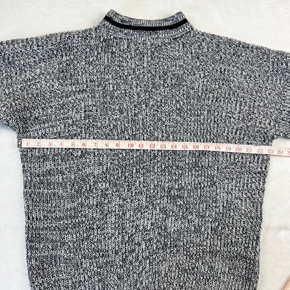 Playboy special edition Vintage acrylic Sweater Gray Navy Men’s Size 1X - Picture 6 of 7